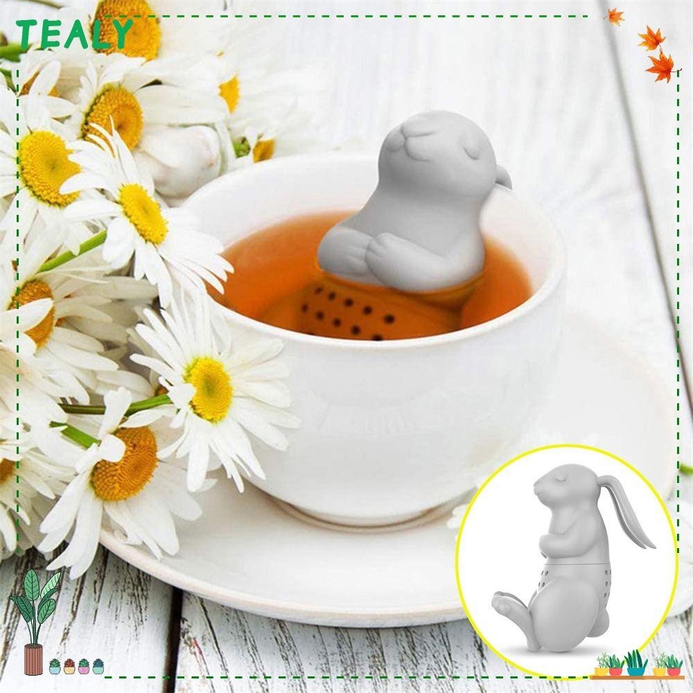TEALY Tea Brewer Creative Funny Diffuser Tea Infuser Silicone Tea ...