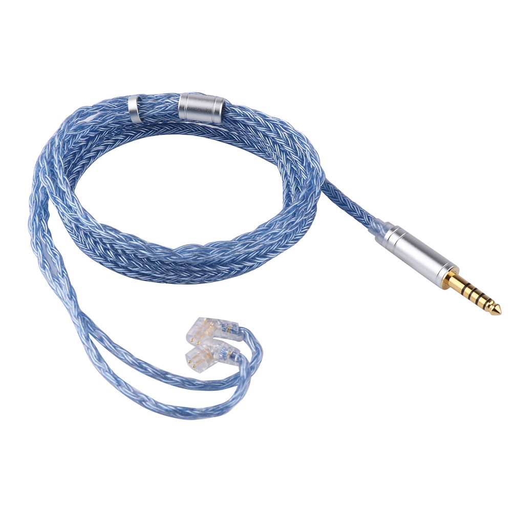 Tripowin Zonie 16 Core Silver Plated Cable SPC Earphone Cable QDC