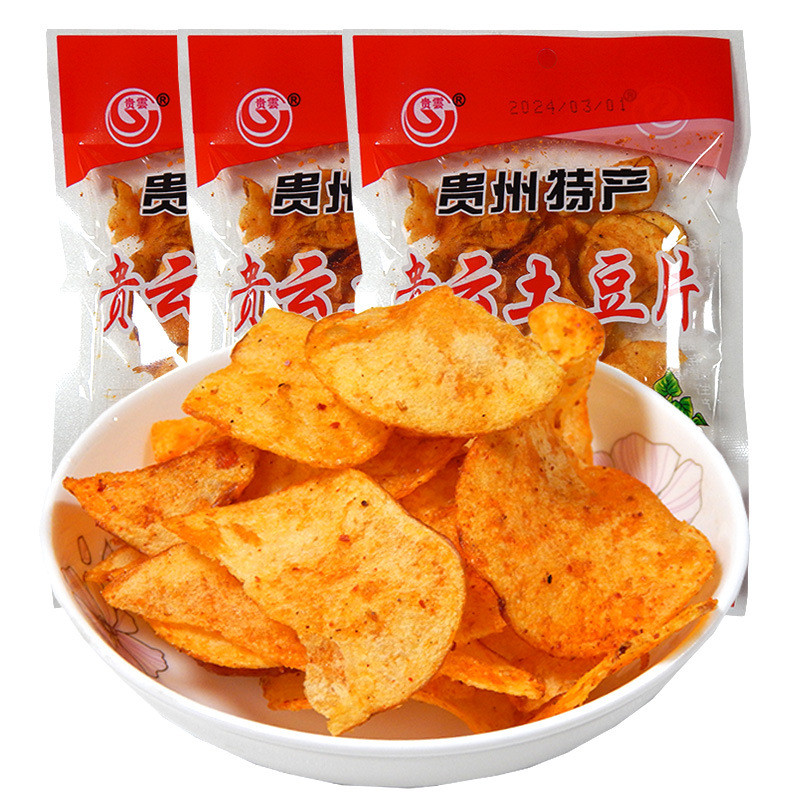 Guizhou Potato Chips Spicy Potato Chips Specialty Snacks Casual Snacks ...