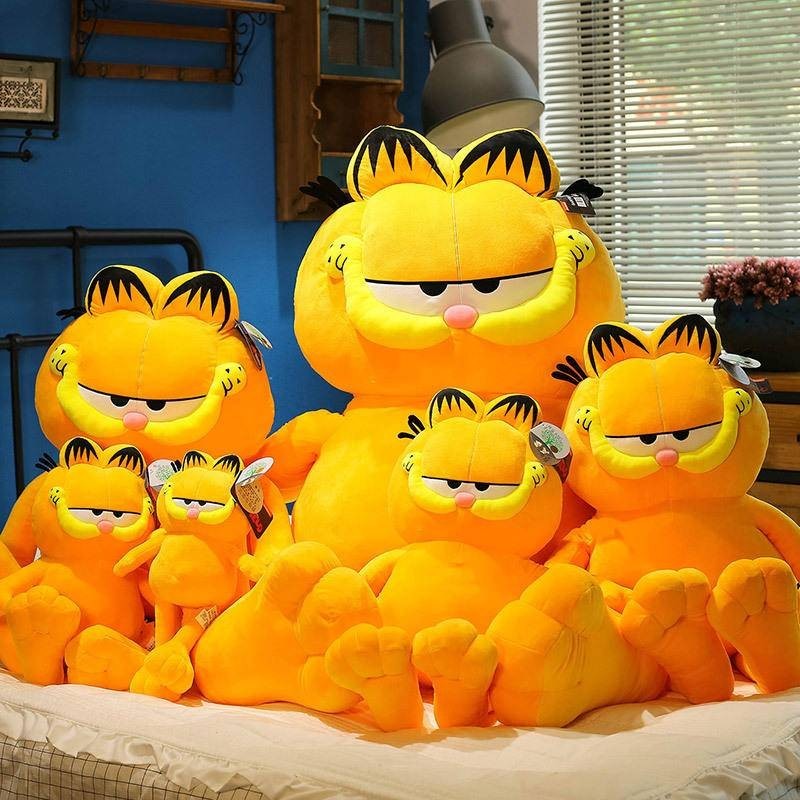 Garfield Cat Stuffed Doll Plush Toy Cat Pillow Children s Gift Shopee Singapore