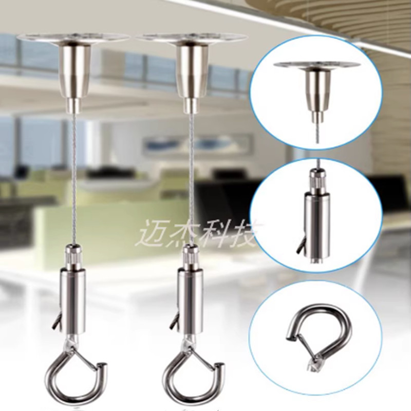 Double Safety Hook Hang Rope Billboard Hanging Painting Rope Hanging ...