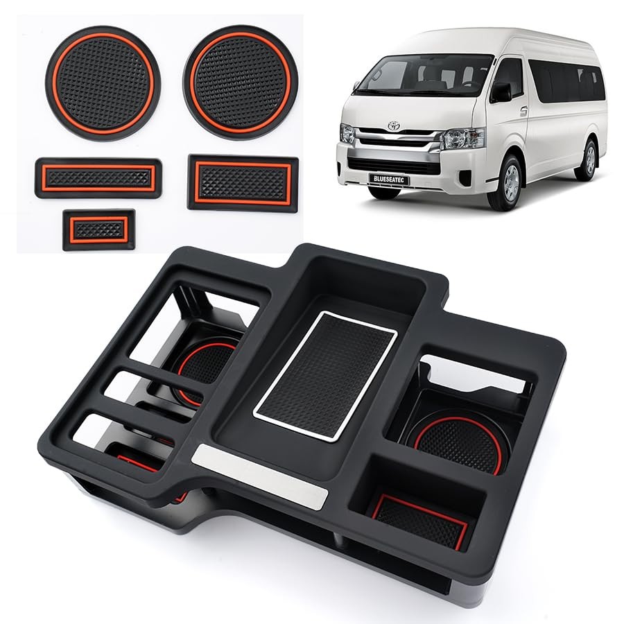 BLUESEATEC Toyota Hiace 200 Series Dedicated Drink Table Cup Holder ...