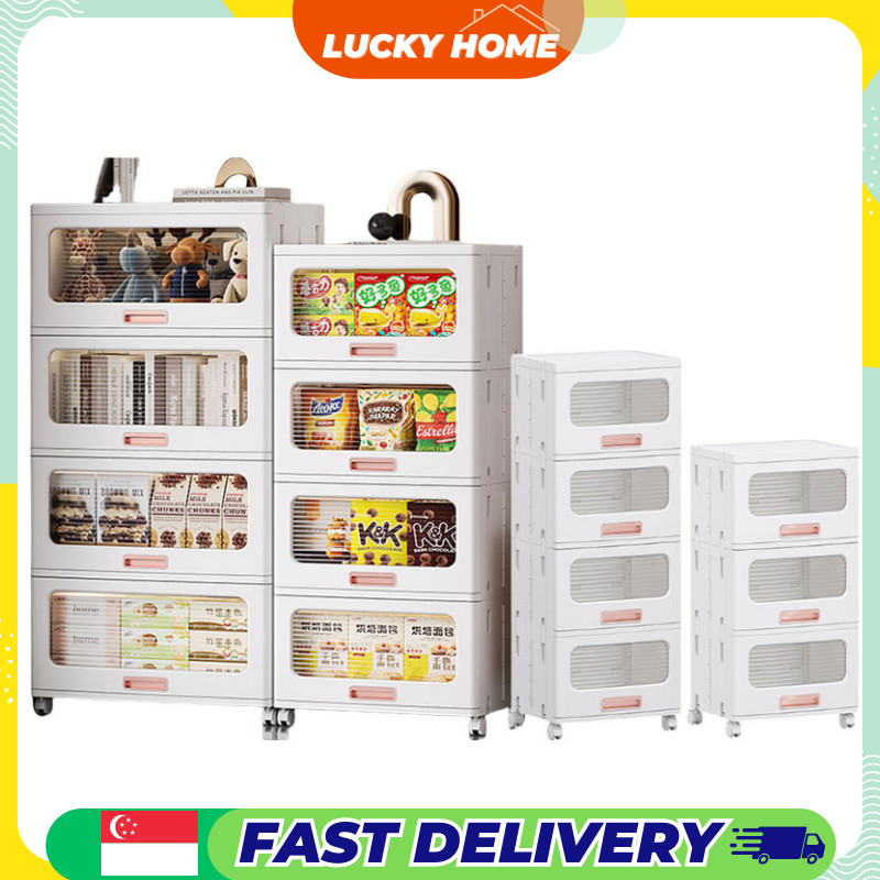 Stackable Storage Drawer Cabinet/Plastic Storage Drawers/Home Organizer ...