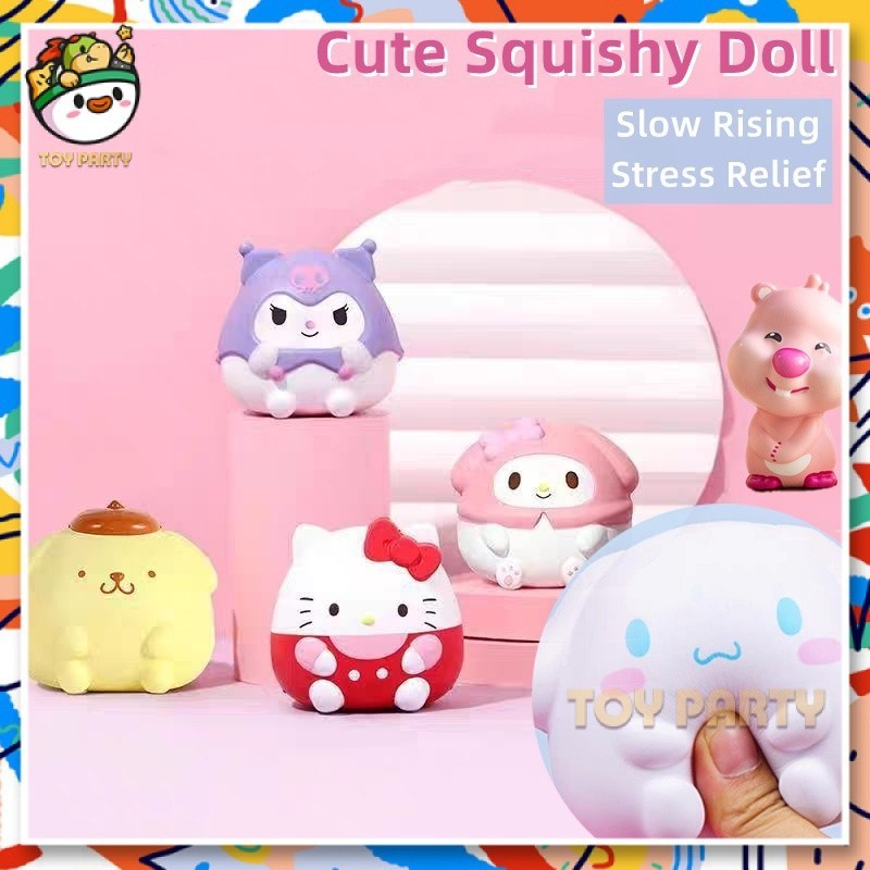 【⭐24h⭐Squishy Toy】Kids Cute Plushie Doll Squishy Press Slow Rising ...