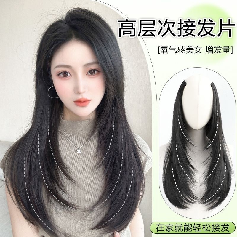 Korean long straight hair hotsell