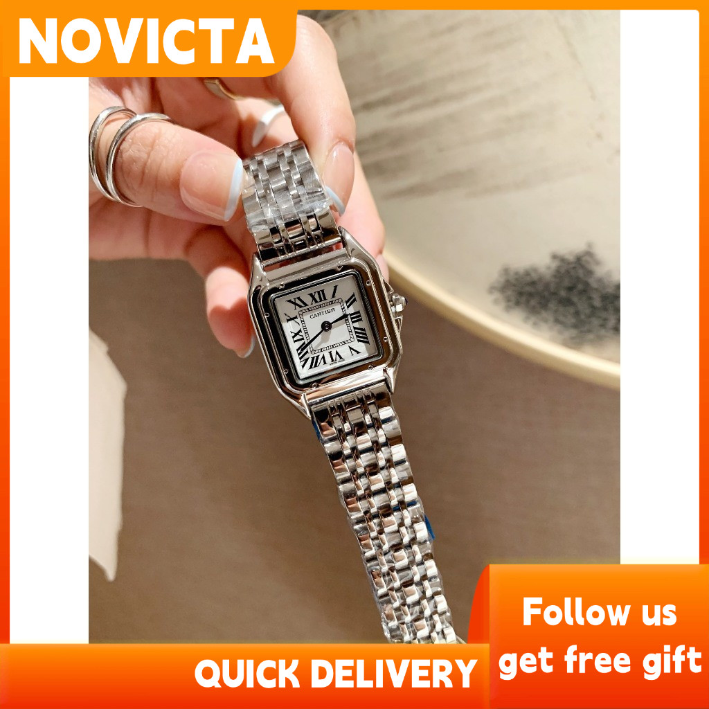 CT Cheetah Women Fashion Quartz Watch Crystal Mirror Italian Calf ...