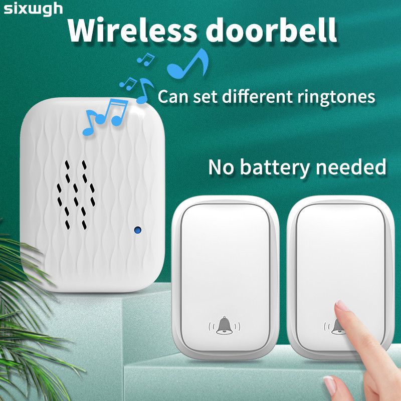Door bell Wireless doorbell waterproof door bell No battery required ...