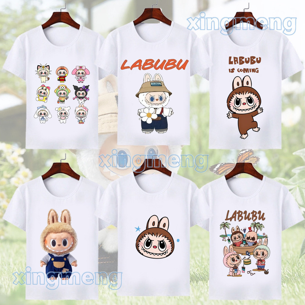 popmart Labubu shirt for kids zimomo shirt | Shopee Singapore