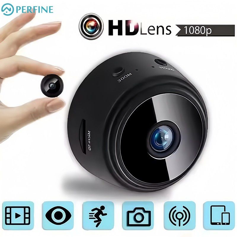 A9 Mini Wireless Security Camera Wifi 1080p Full Hd Mini Voice Cameras ...