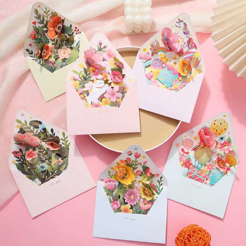 Blank Cards And Envelopes Valentines Quilling Card 3D Colors Unique Paper Handmade  Greeting Card For Christmas Birthday Anniversary Mom Thank You Design Gift  For Girlfriend Mom With Dancer Valentine Cards, image size:1000x1000