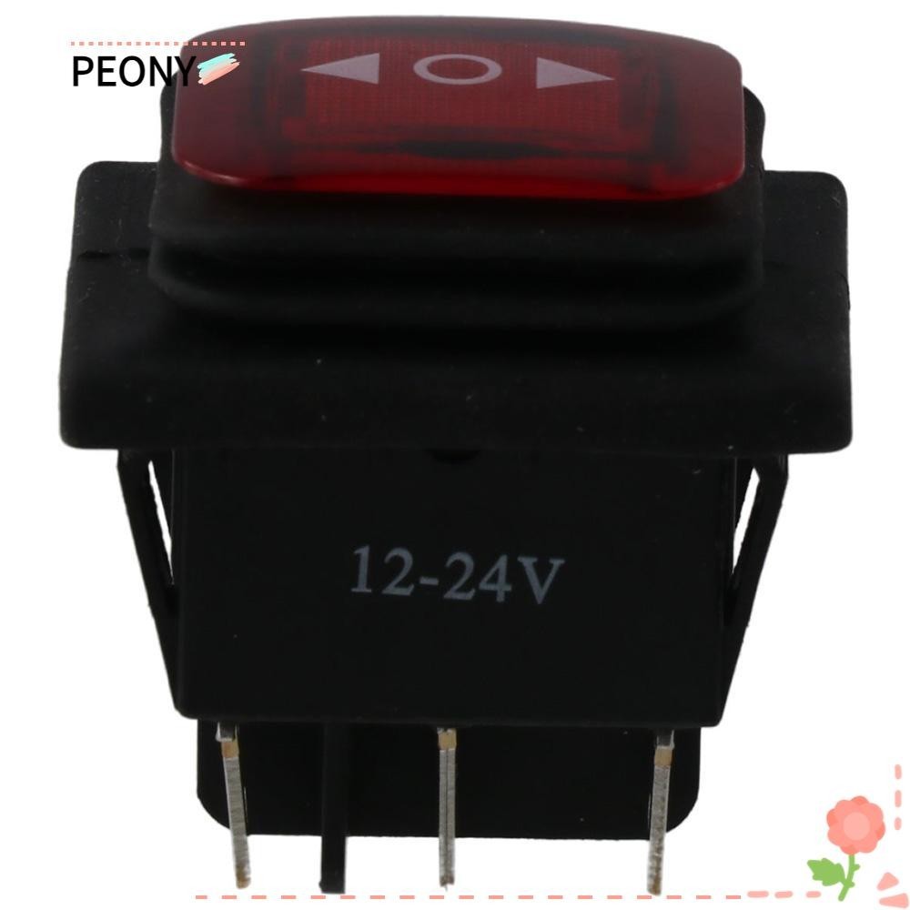 PEONIES Toggle Switch, Momentary Polarity Waterproof Reverse Switch, DC ...