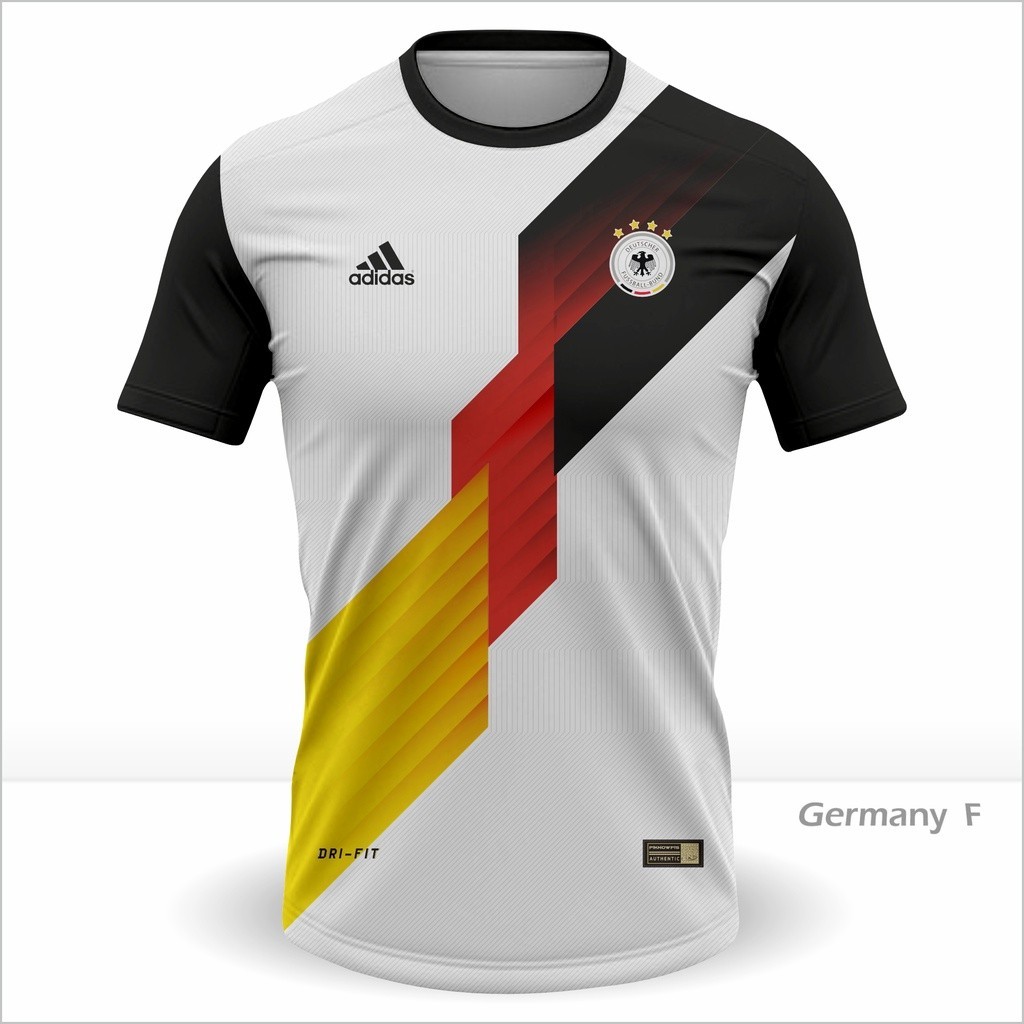 GERMANY HOME JERSEY AUTHENTIC EURO 2024 JERSEY Football Shirt | Shopee ...