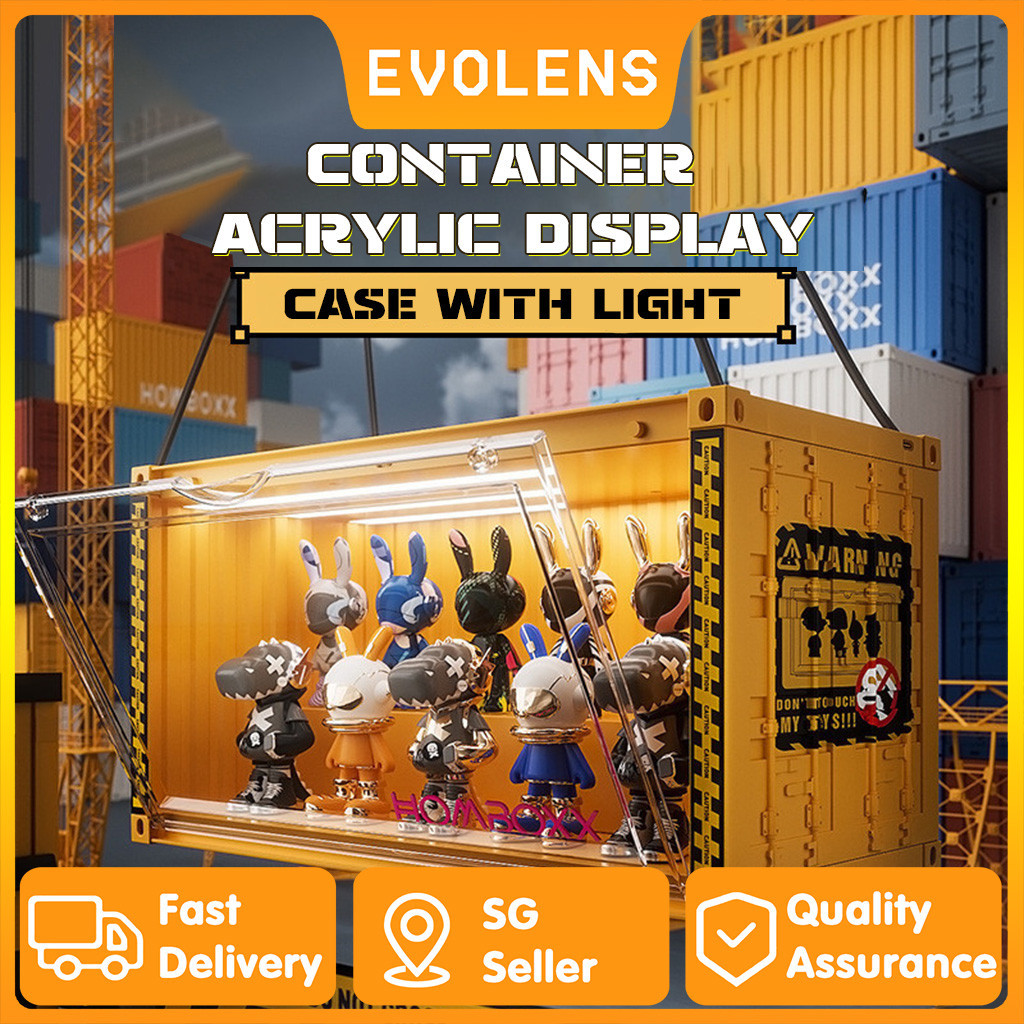 [SG Stock] Container Design Storage Popmart Display Box Figurine ...