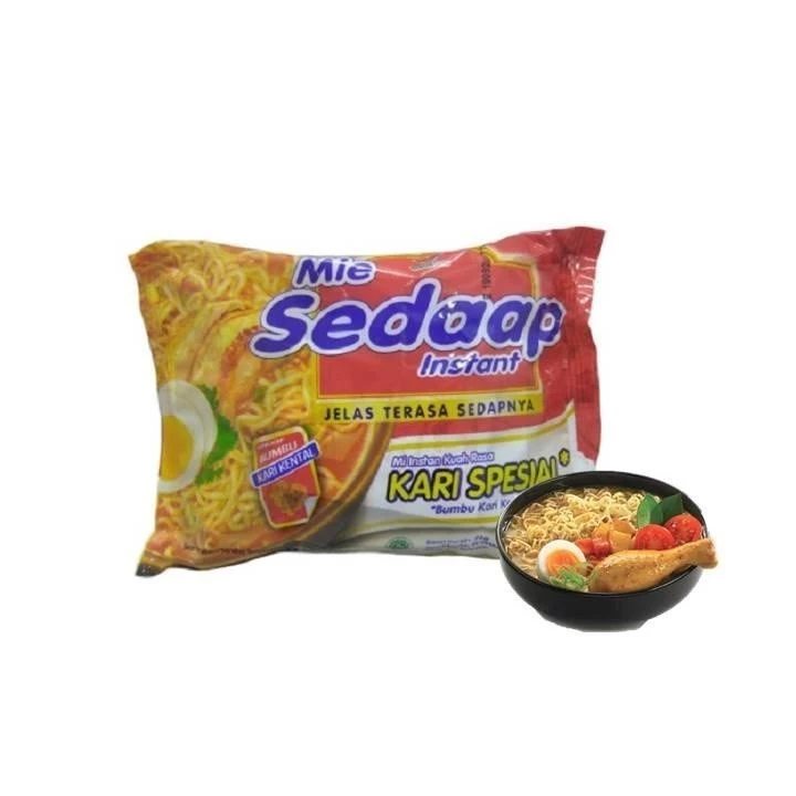 Sedaap Mie Instan Kari Kental Special Bag 75 gr x5 - Gambar 2