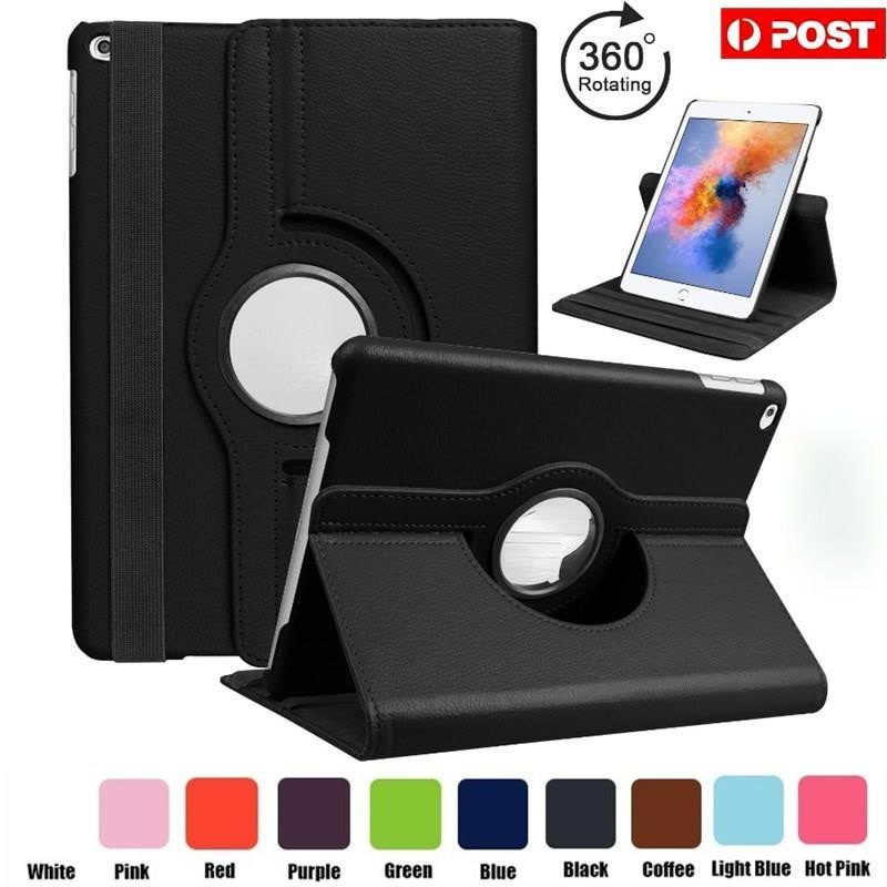 Casing 360 Rotating Leather Stand Built for Ipad Gen 10 10.9" Gen 7/8/9  Gen 2 3 4 / Ipad 5 6 9.7 Inch  Mini 1 2 3 4 5 6 7 / Mini 6 / Air 4/5 Air 6 / Pro 11 - Gambar 2