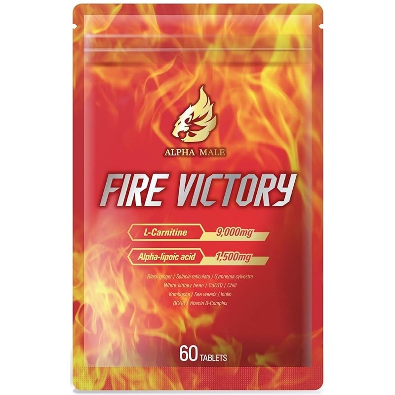 FIRE VICTORY Doctor-Supervised Diet Supplement Carnitine Capsaicin α ...