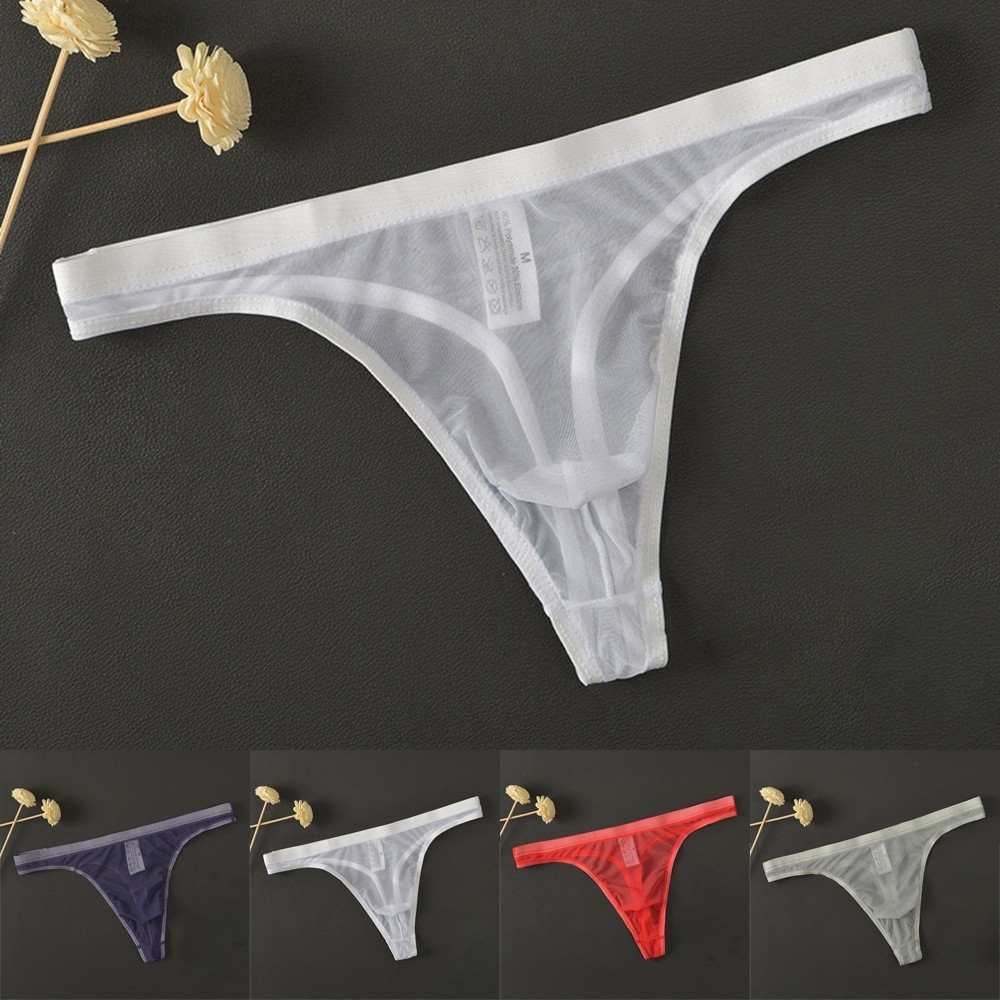 Men Lingerie T-back G-String G-string Thongs Lingerie Underwear ...