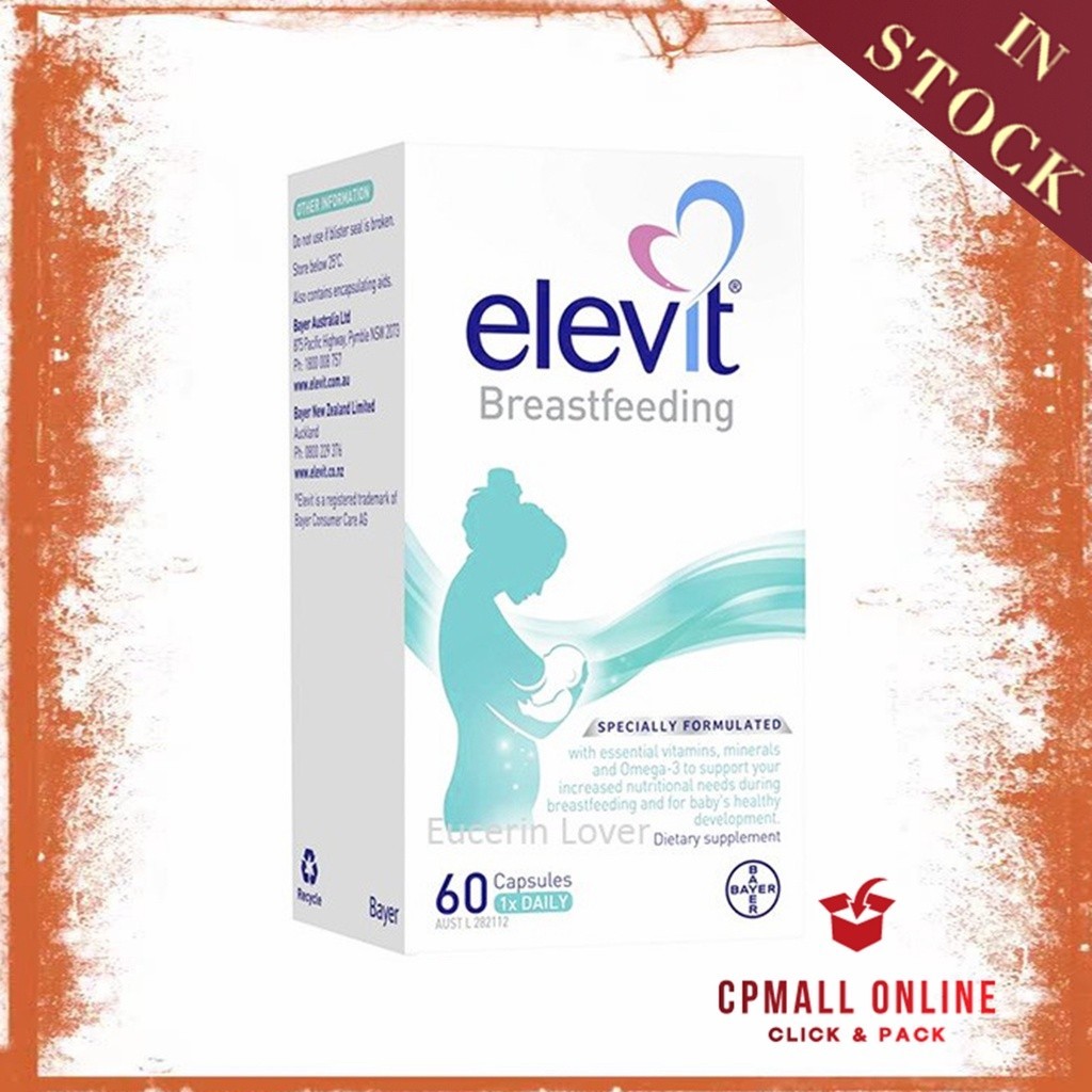 [Expiry Date: 12/2026] Elevit 母乳喂养期维生素片 Breastfeeding Multivitamin ...