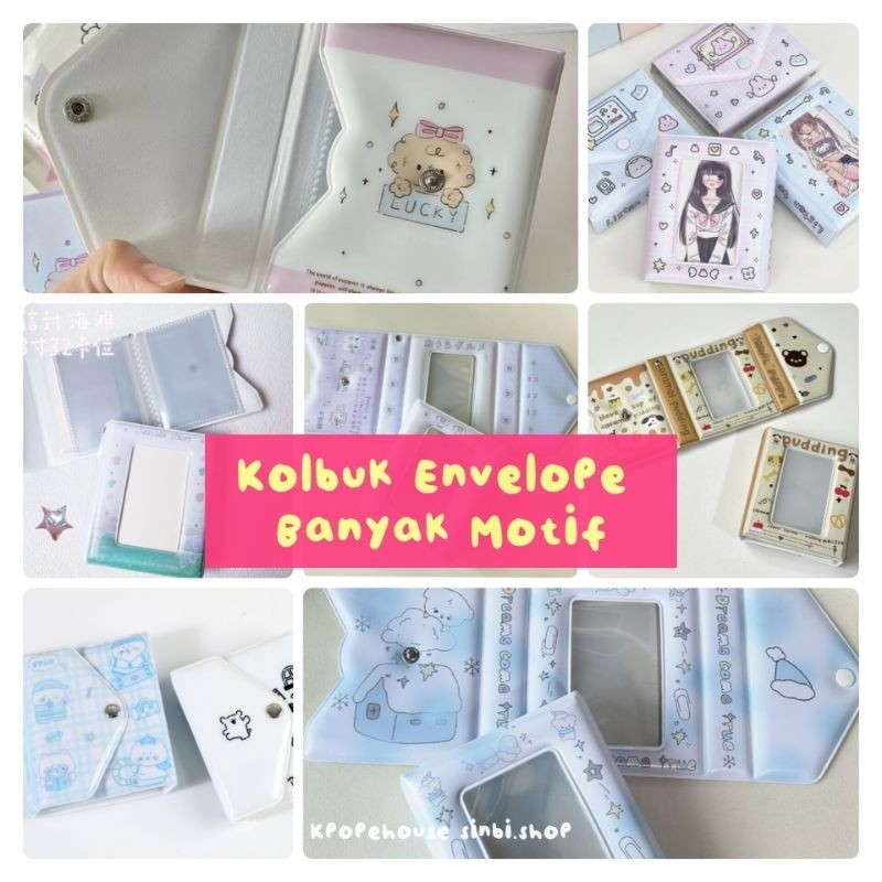 Cholbuk TOPER ENVELOPE ENVELOPE Photo Album Card Polaroid Mini Photo ...