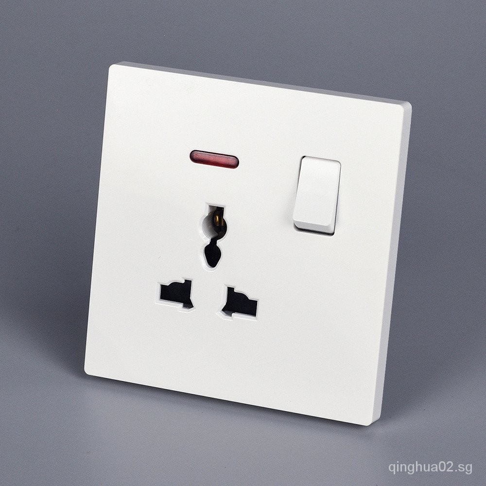 Universal 3pin wall socket with usb Type C 13A 250V,1/2/3gang 2Way ...