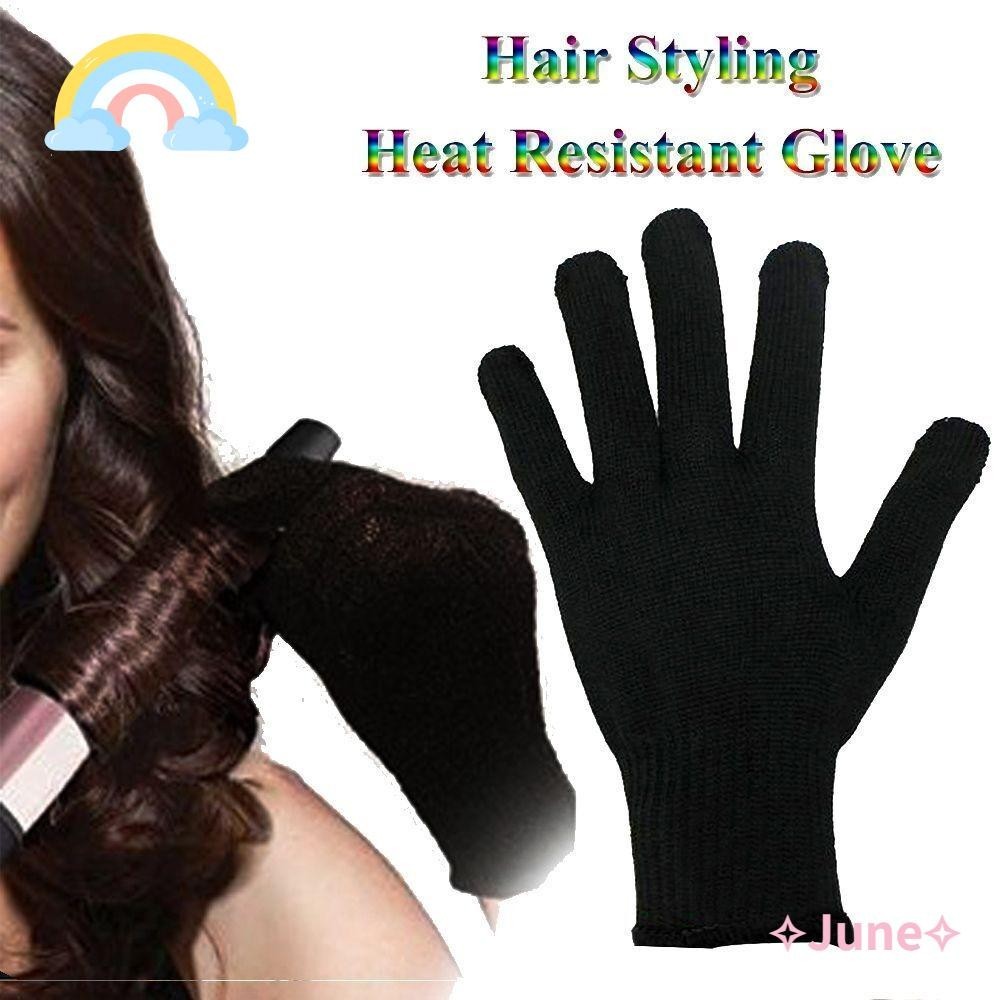 June Hand Protector Glove Curling Iron Hair Dryers Heat Resistant Glove Blocking Heat