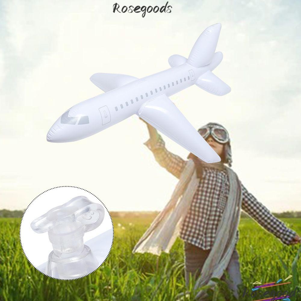ROSE 100cm Aircraft PVC Float Airplane Classic Toy Inflatable Airliner ...