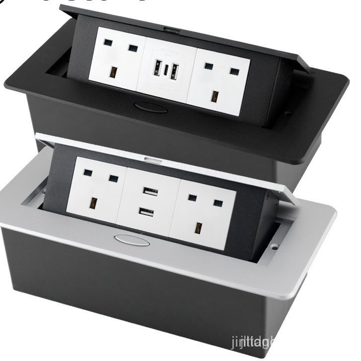Atlectric Malaysia Plug Desktop Recessed Power Strip Socket Table ...