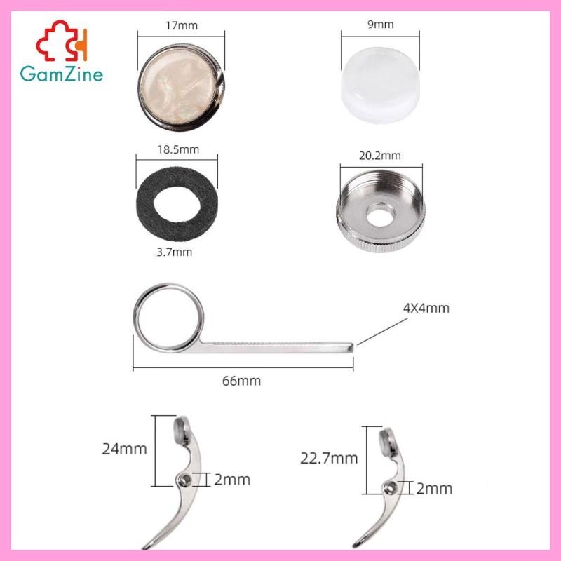 [lzdxwcke2] Trumpet Spit Repair Kits Brass Instrument Cleaning Care