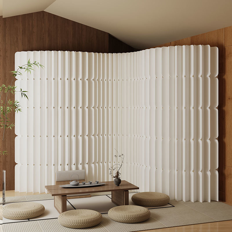 Folding Screen Partition Paper Wall Office Shape Mobile Partition Wall ...