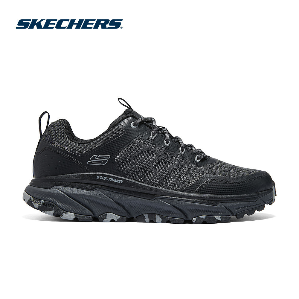 Skechers Men Outdoor D'Lux Journey Shoes - 237194-BBK | Shopee Singapore