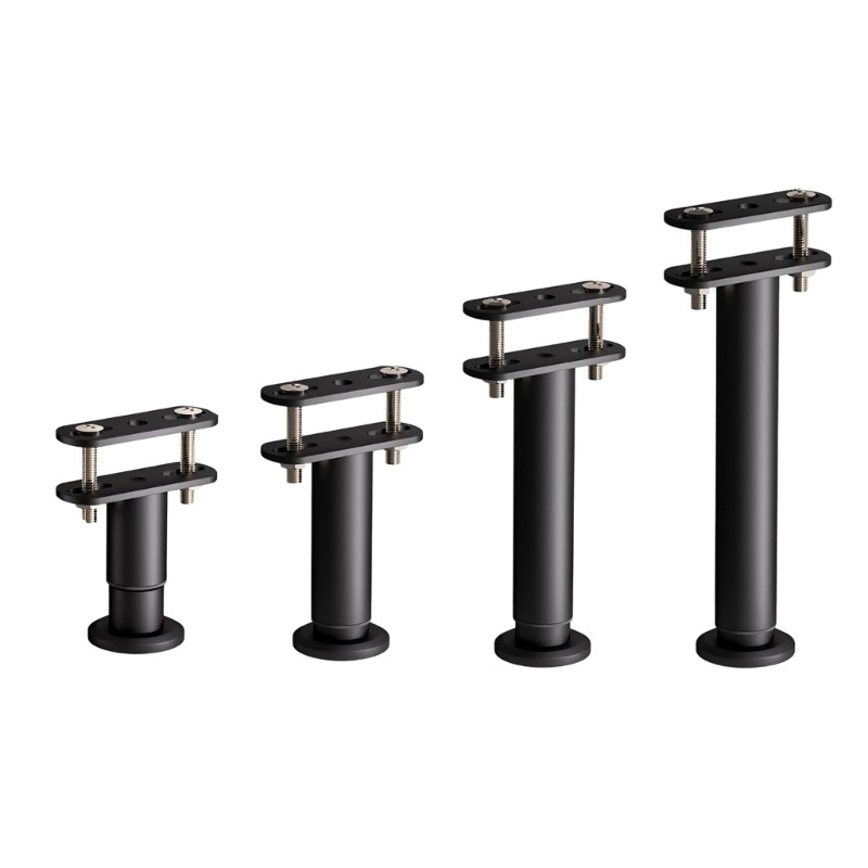 PCF* Adjustable Height Bed Frame Support Legs with Wider Base Heavy ...