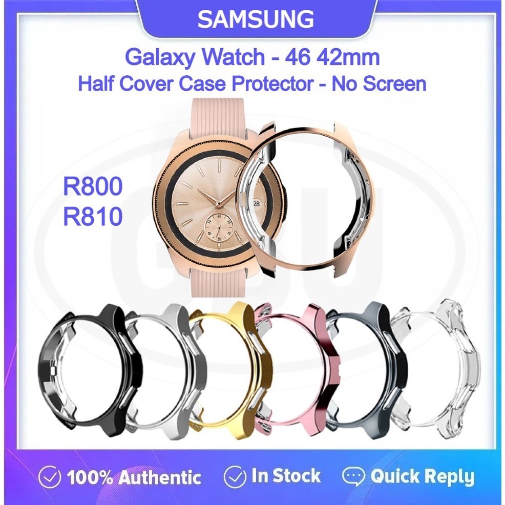 Samsung Galaxy Watch 42mm Watch 46mm R810 R800 TPU Half Protector Cover Case No Screen Shopee Singapore
