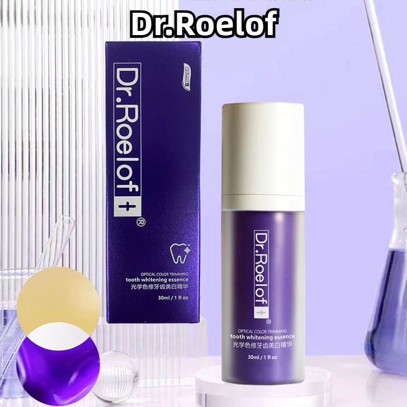 Dr.Roelof Toothpaste 牙膏亮白祛异味清新口气 Tooth Essence Small Purple Bottle ...