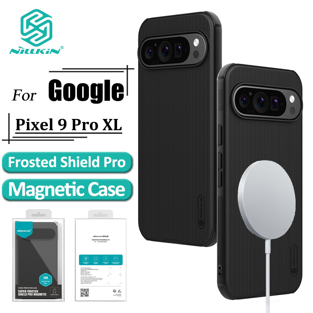 Custodia Rigida Nillkin Super Frosted Pro Per Google Pixel 8a – Opaca, Antiscivolo, Tasti Integrati - 3
