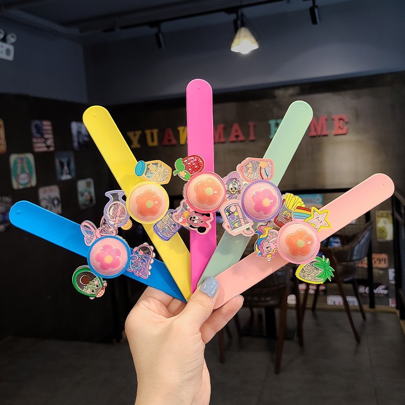 Rotating Slap Bracelet for Girls Princess Creative Toy Cute Slap Band ...