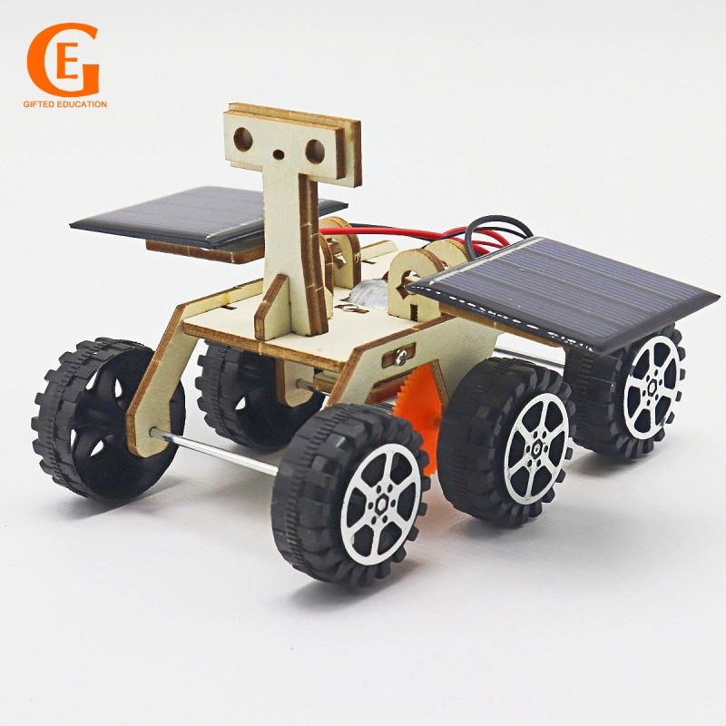 GIFTED EDUCATION Solar Powered Lunar Rover DIY Handmade Model ...