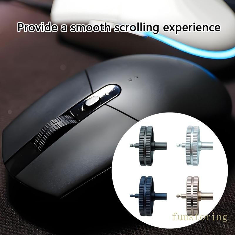 FUN Smooth Rolling Mouse Metal Wheel Scrolls For G102 G304 G305 Mouse ...