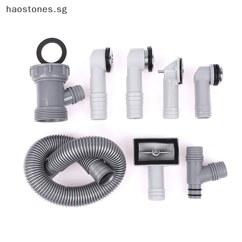 Hao Kitchen Basin Overflow Hole Drainage Water Pipe Three Links Head