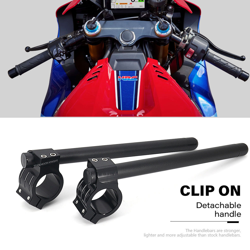Clip on Fork Riser Regular Handlebar For Honda CBR1000RR CBR954RR ...
