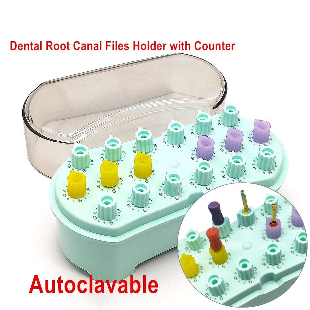 Autoclavable Root Canal Files Holder Sterilizer Case With Count ...