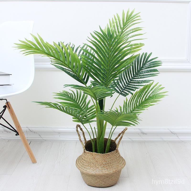 Large Plant Style Green Monstera Canna Living Room Office Decoration ...