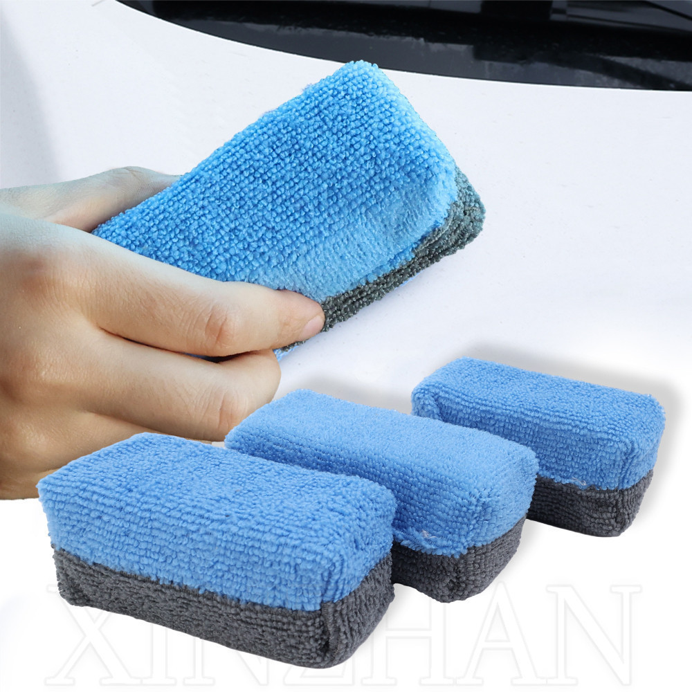 10*/Car Detailing Suede Sponge Applicator Use With Ceramic Coating