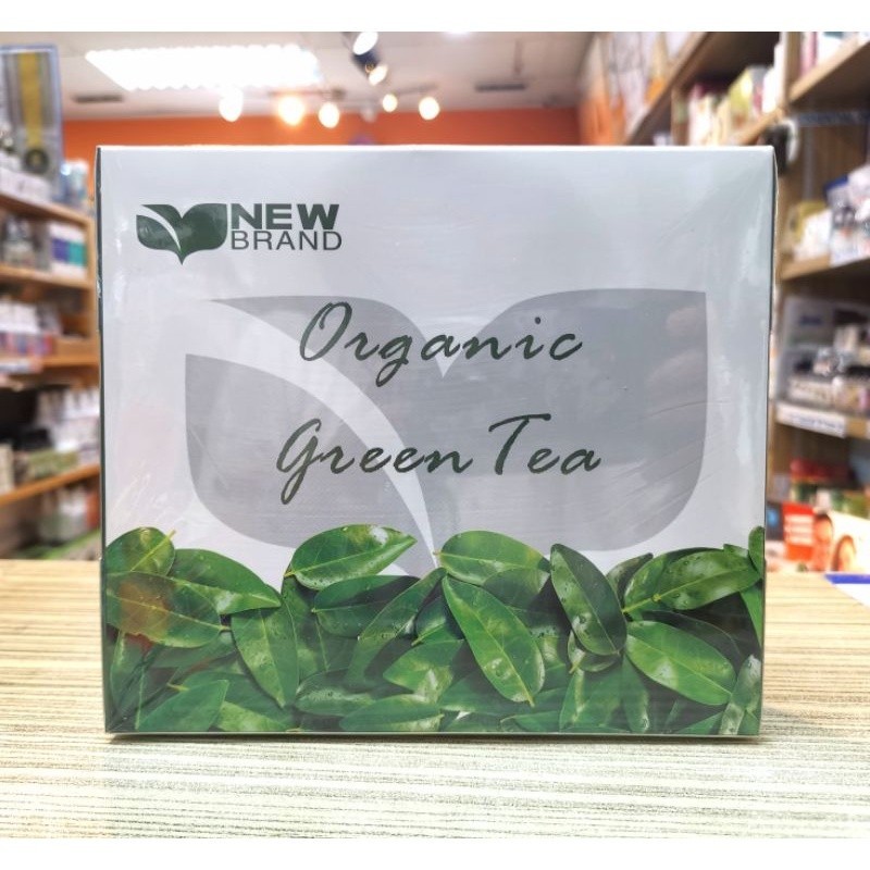New Brand Organic Green Tea 有机绿茶 2.5g x 20 sachets | Shopee Singapore
