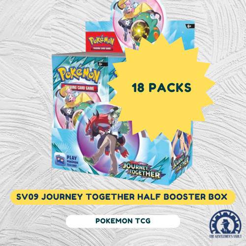 Pokemon TCG: Scarlet & Violet SV9 Journey Together Half Booster Box (18  Packs) Sealed Battle Partners | Shopee Singapore
