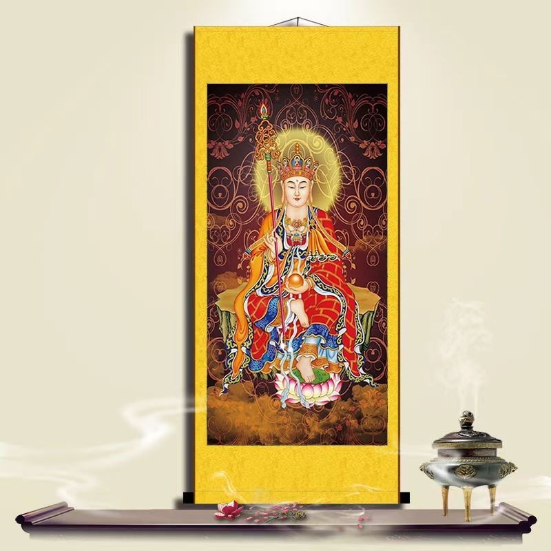 Ksitigarbha Bodhisattva Portrait Bonding Fate Nanwu Great Wish ...