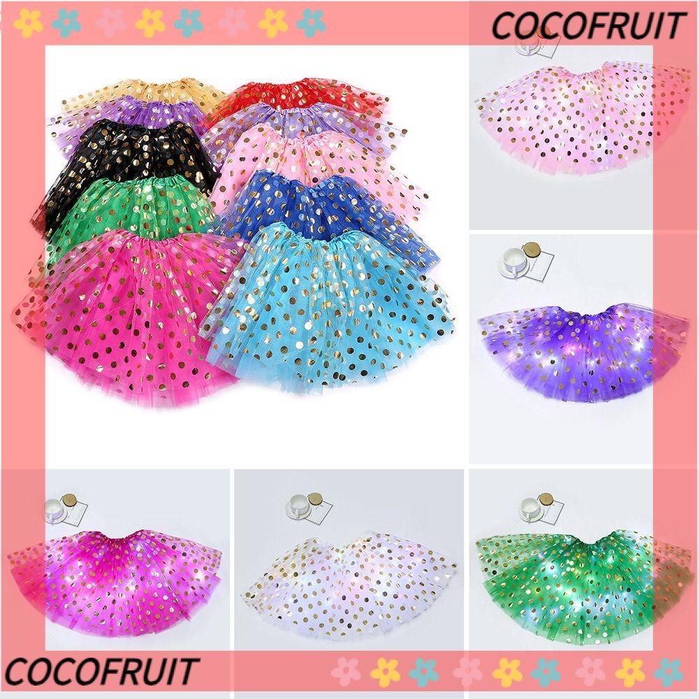 Cocofruit Led Tutu Skirt, Rainbow Glowing Light Dance Pettiskirt 