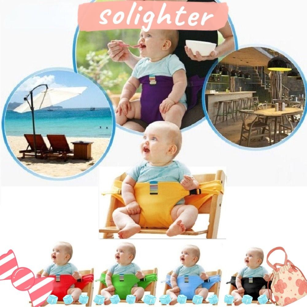 SOLIGHTER Feeding Safety Seat with Strap Child Safety Harness High