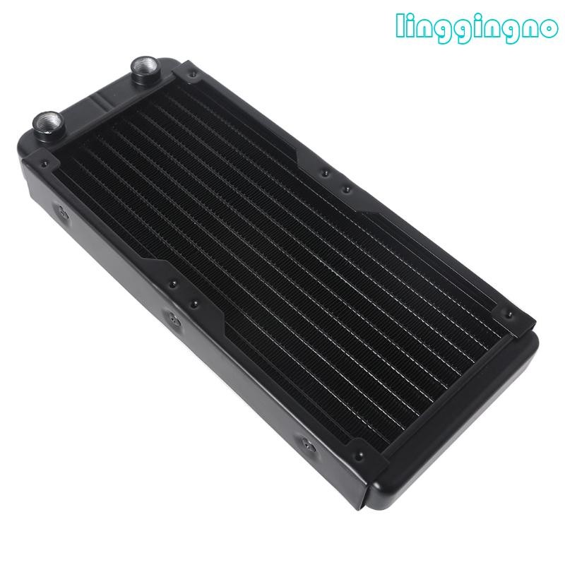 RR Aluminum Radiator 10 Row Tubes Heat Exchanger Radiator for CPU Water ...