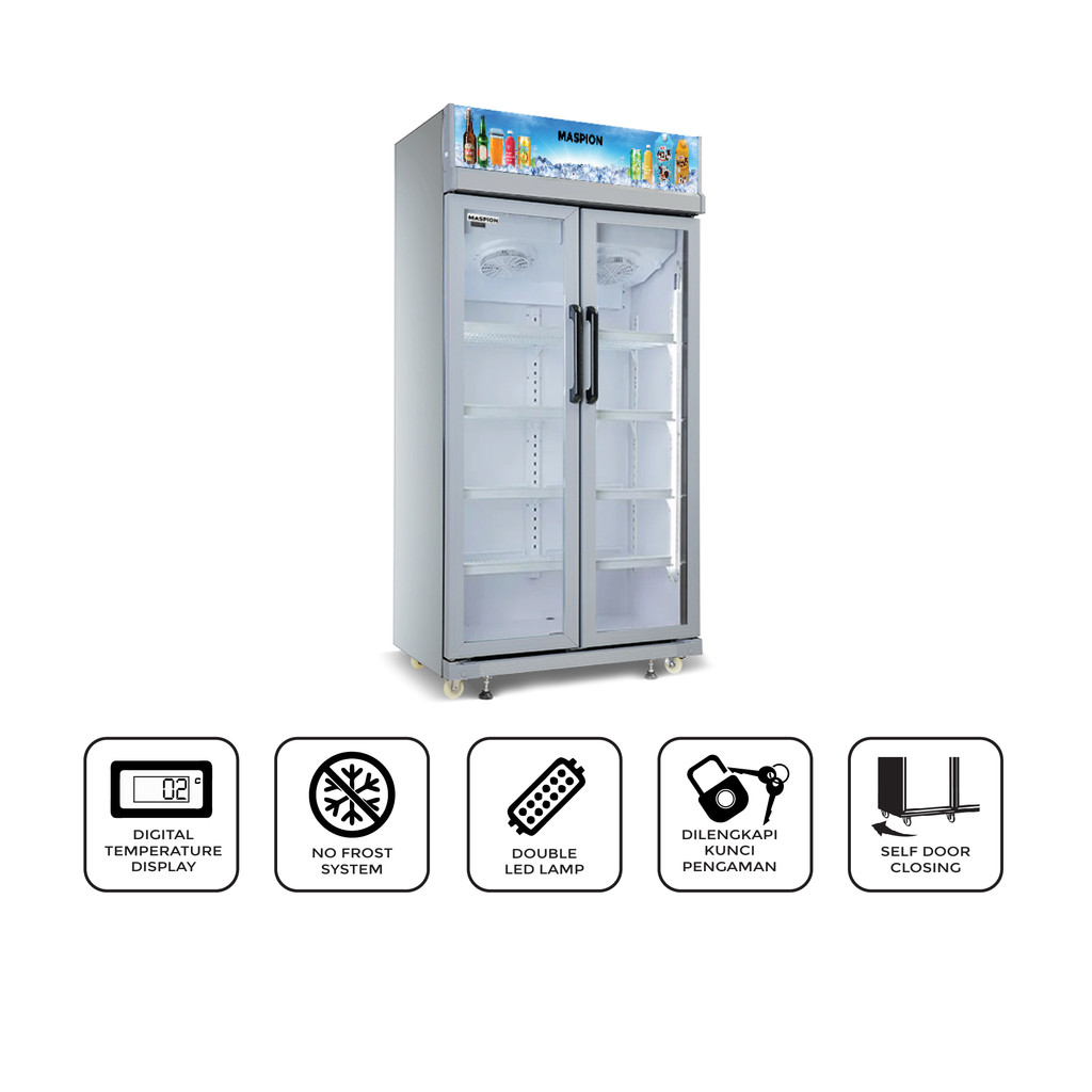 Maspion Lemari Pendingin Showcase 880 Liter MSI-1007 - Gambar 3