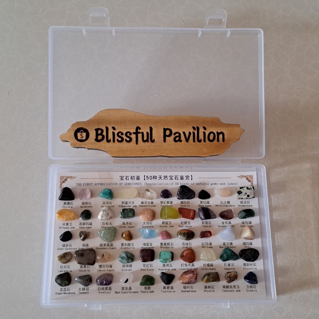 50 Types Of Natural Crystals Mineral Rocks Gemstones Geology Specimen ...